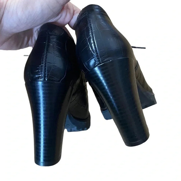 Uma Black Lace up Bootie size 41 - Picture 3 of 4